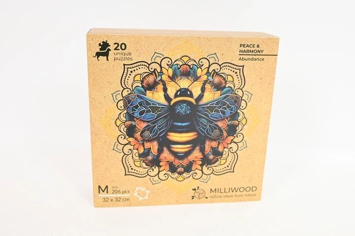 Puzzle din lemn Milliwood Peace and Harmony – Albină