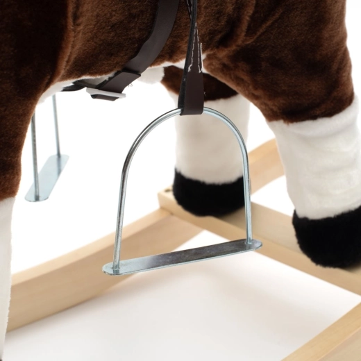 Bază din lemn stabilă și legănare sigură