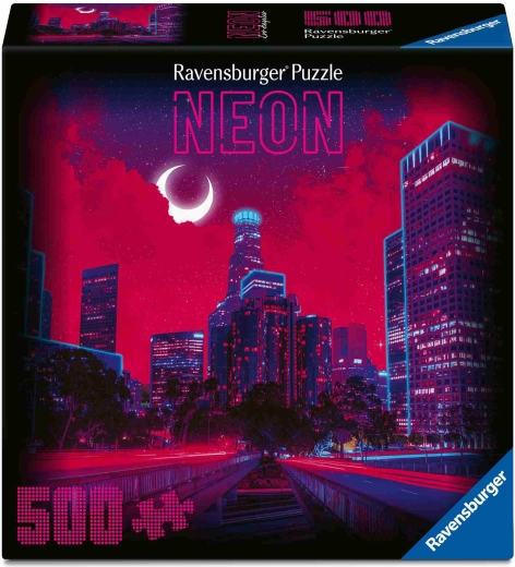 Ravensburger colecția Neon Las Vegas – puzzle 500 de piese