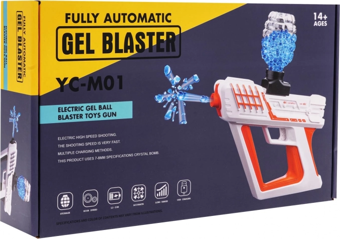 Pistolă automată cu gel cu accesorii