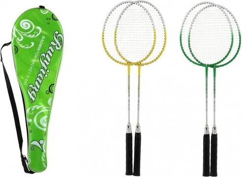 Set de badminton DE LUXE pentru joc recreativ