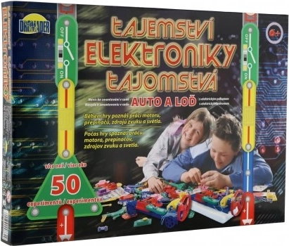 Secretele electronicii – kit pentru mașină și barcă, 50 de experimente