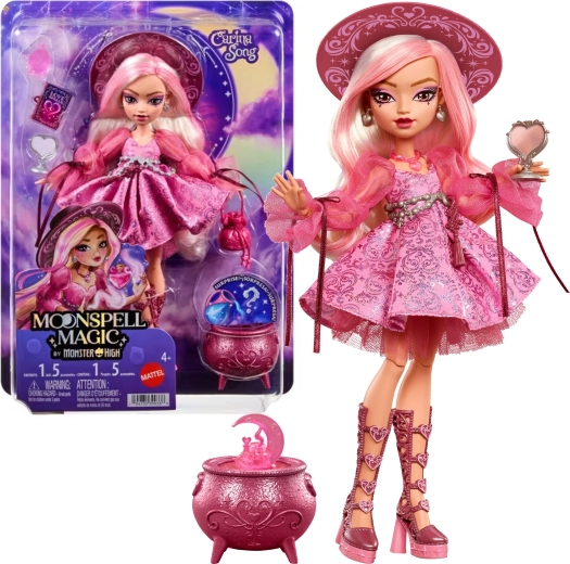 Monster High Moonspell High Carina Song păpușă 26 cm cu accesorii
