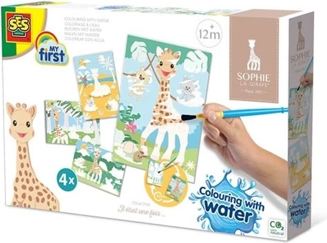 SES Sophie la girafe pictură magică cu apă