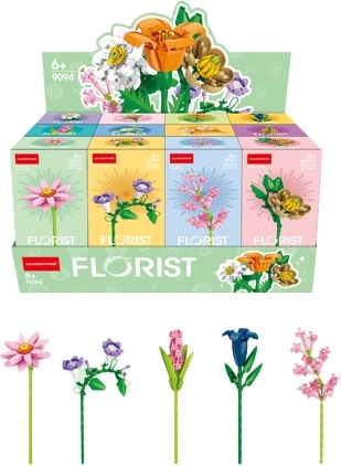 Lelebrother Florist flori clasice de pajiște și de grădină (12 tipuri) - 1 bucată
