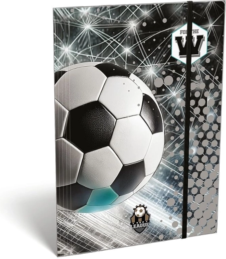 LizzyCard Top League mapă pentru documente A4 cu elastic plat