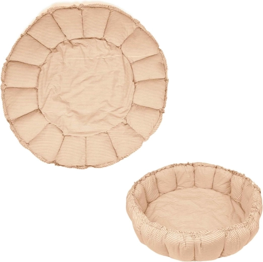 Play&Go Coco Bloom cuib pentru bebeluși 3în1 stripes brown