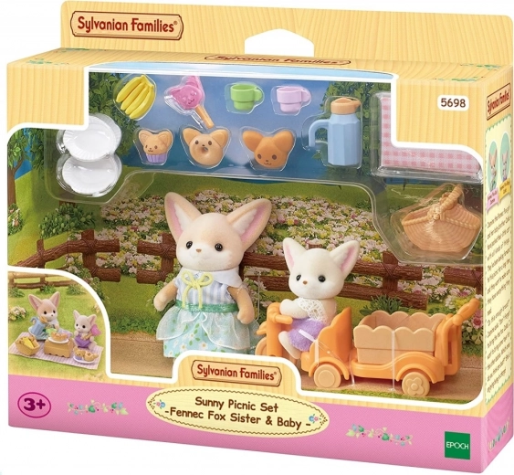 Sylvanian Families vulpi la picnic