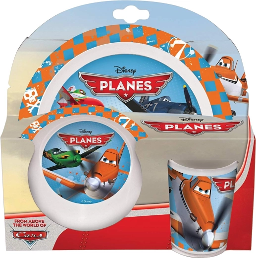 Disney Planes – set din melamină din 3 piese