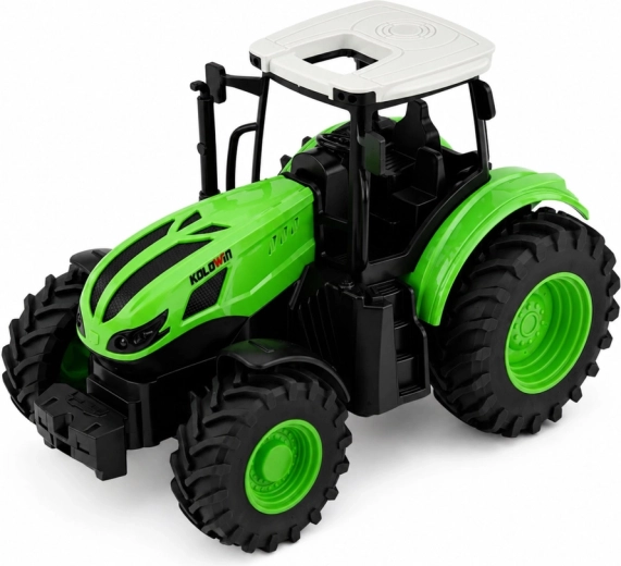 Tractor realist 1:24 cu roți mari de teren