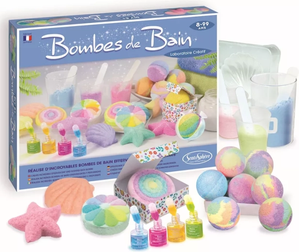 SentoSphere set creativ pentru fabricarea bombelor de baie