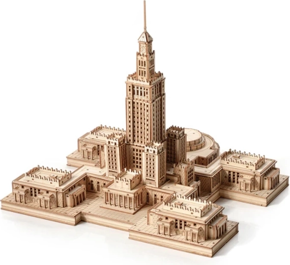 Little Story puzzle 3D din lemn Palatul Culturii și Științei