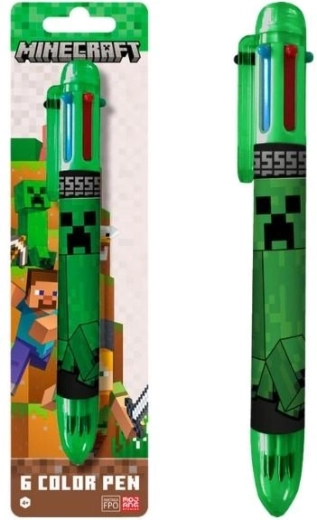 Pix Minecraft cu șase culori