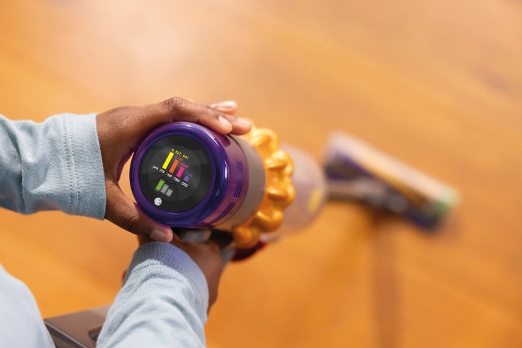 Aspect inspirat de Dyson (imitație de display)