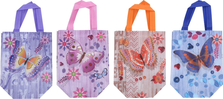 Sacoșă cadou XS 22x23x11 cm pentru tot anul - material nețesut