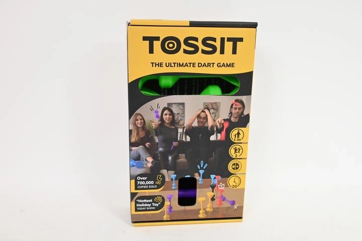 TOSSIT set de pornire cu săgeți cu ventuză 7 buc, verde