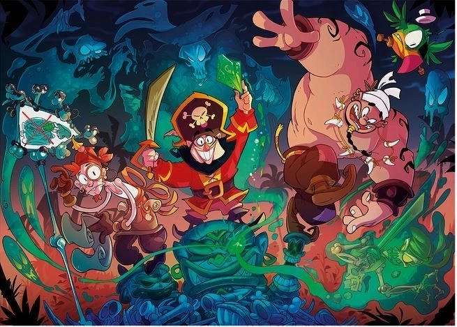 Clementoni Puzzle Ahoy Pirați! 60 Piese