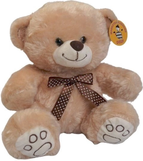 Ursuleț de pluș maro deschis 28 cm