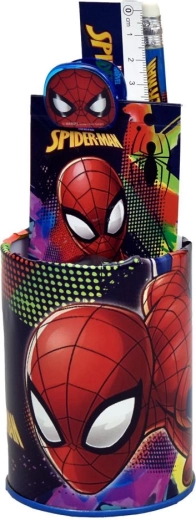 Set de scris Spiderman, 7 piese