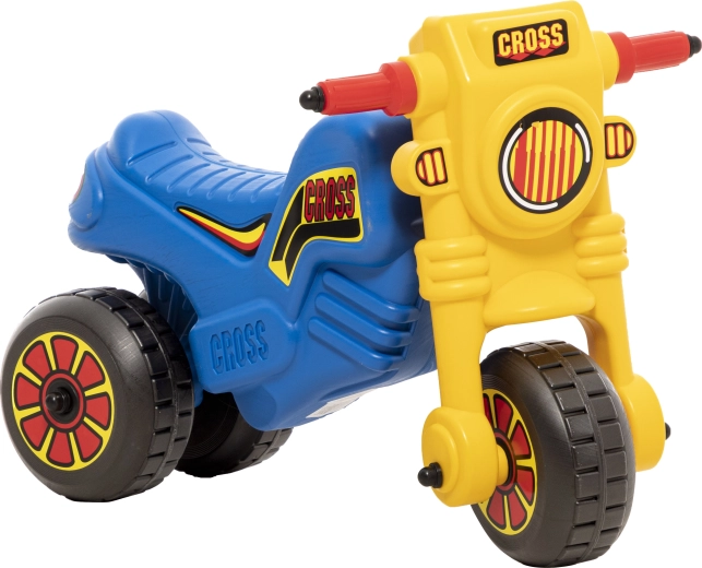 Bicicletă de echilibru Cross Motor 1 albastră