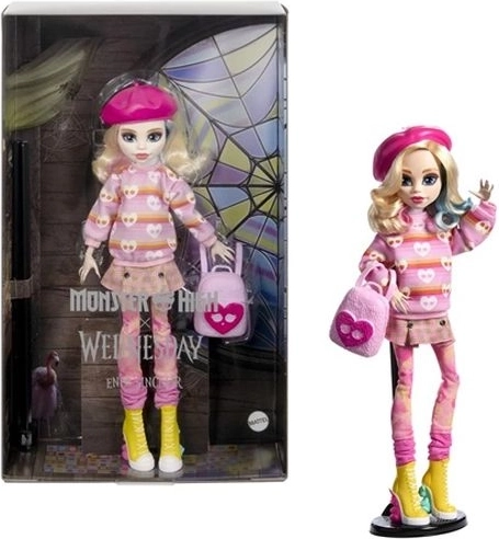Păpușă Monster High Enid Sinclair inspirată de serialul Wednesday