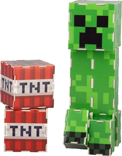 Kit de construcție creativ Minecraft Creeper