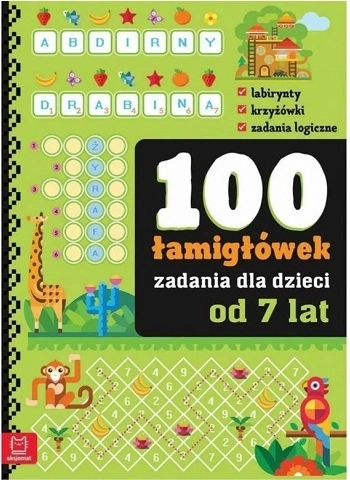 100 de puzzle-uri și sarcini pentru copii de la 7 ani