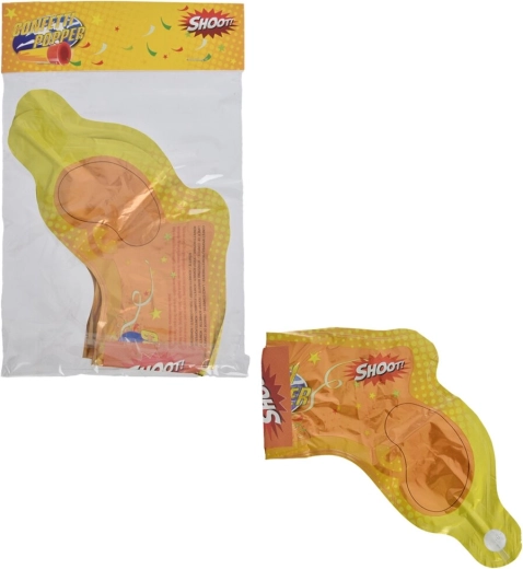 Pistol cu confetti cu balon, 3 buc.
