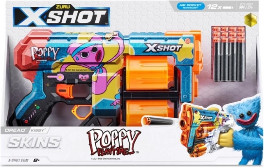 ZURU X-Shot Lansa 12 Săgeți Poppy Playtime
