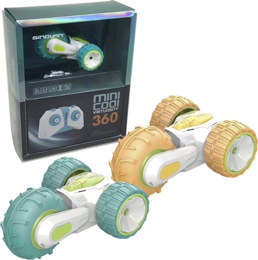 Mașină cascadorie mini cu telecomandă