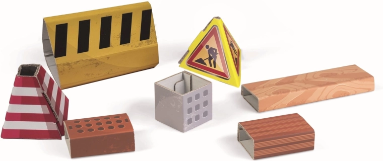 Accesorii de construcție din carton pentru mai multă distracție