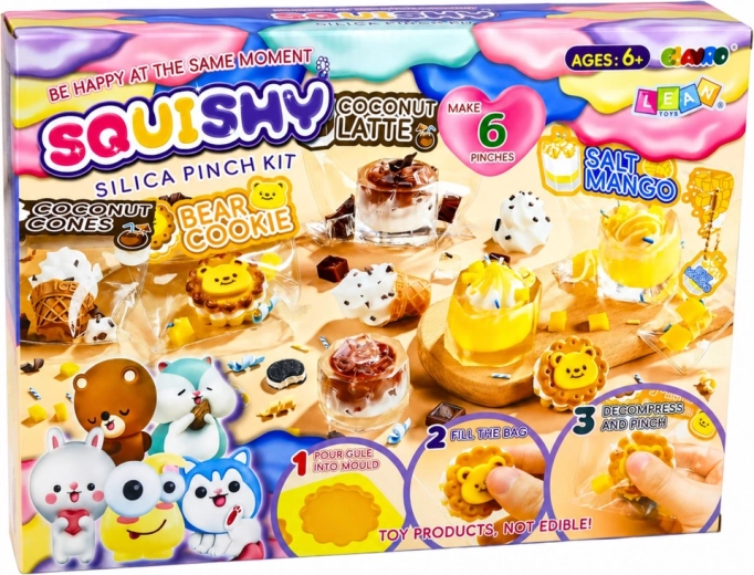 Până la 6 squishy-uri cu deserturi și băuturi