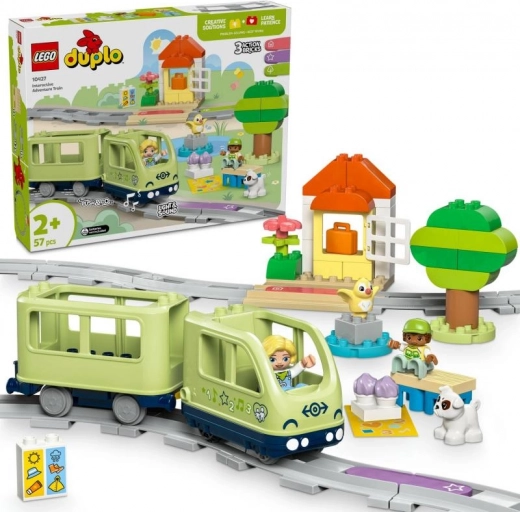 LEGO DUPLO 10427 Tren interactiv de aventură