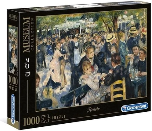 Puzzle Clementoni Museum Collection – Bal la Moulin de la Galette, 1000 de piese