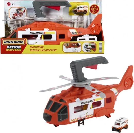 Elicopter pentru misiuni de salvare Matchbox Action Drivers