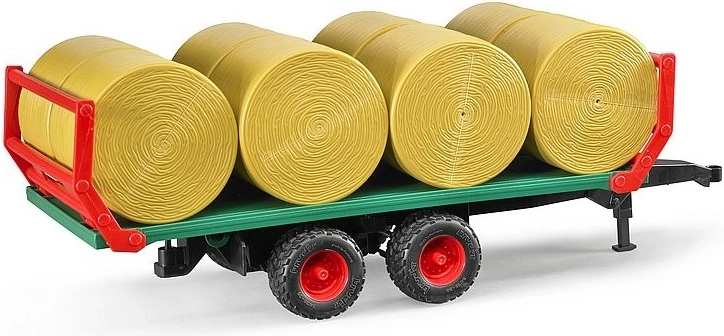 Bruder transportor pentru baloți de fân 1:16