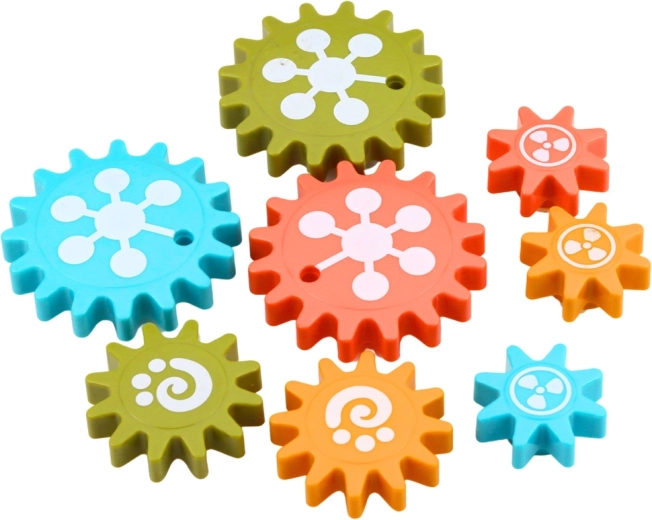 Piese colorate care se asamblează ușor