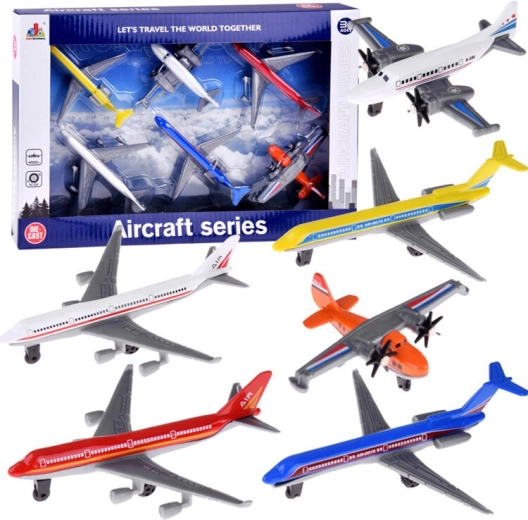 Set de avioane metalice
