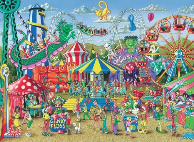 Puzzle Ravensburger Distracție la carnaval XXL 300 piese