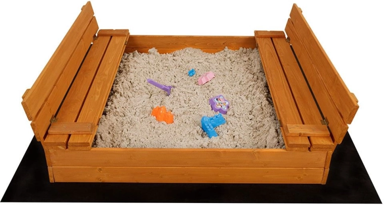 Bănci rabatabile care formează un capac de protecție