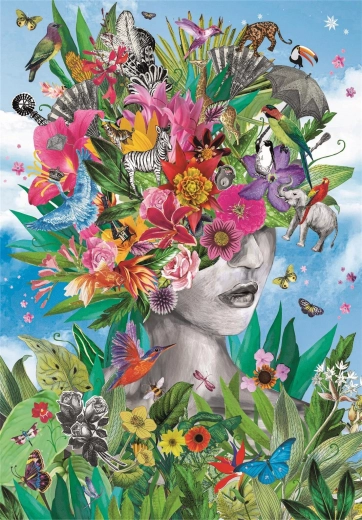 Cu capul în junglă 500 piese