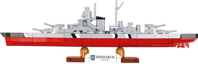 Scară detaliată 1:700 și 590 piese