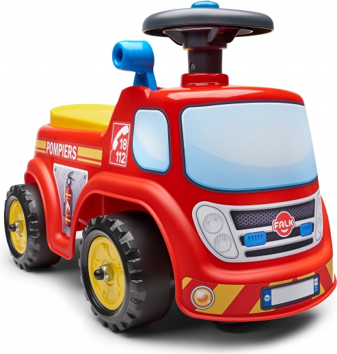 Camion de pompieri de jucărie cu claxon pentru copii de la FALK