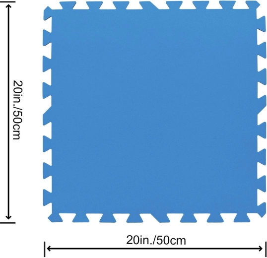 Subțire protecție pentru piscină BESTWAY 50 × 50 cm