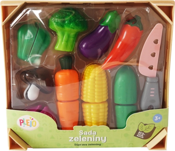 Set PLEJO de legume pentru tăiat în lădiță