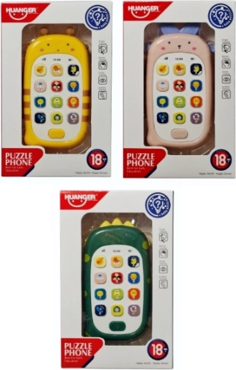 Telefon de jucărie pentru bebeluși (toddleri) - 1 bucată