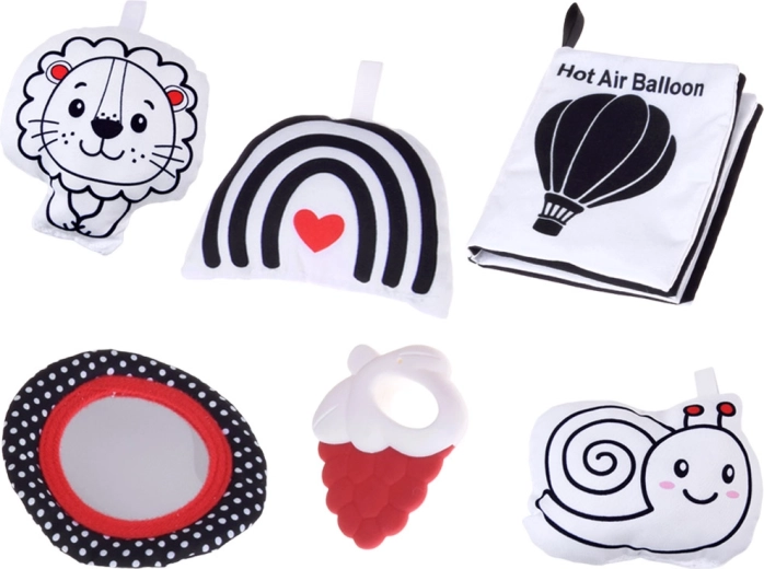 Jucării suspendate pentru motricitate și explorare