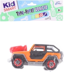 Jeep din plastic cu șuruburi pentru copii 18 × 8,5 cm