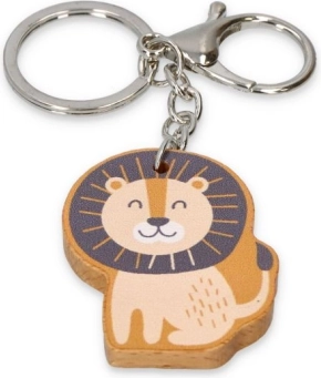 Decoratiune suspendata din lemn Leu Polar B