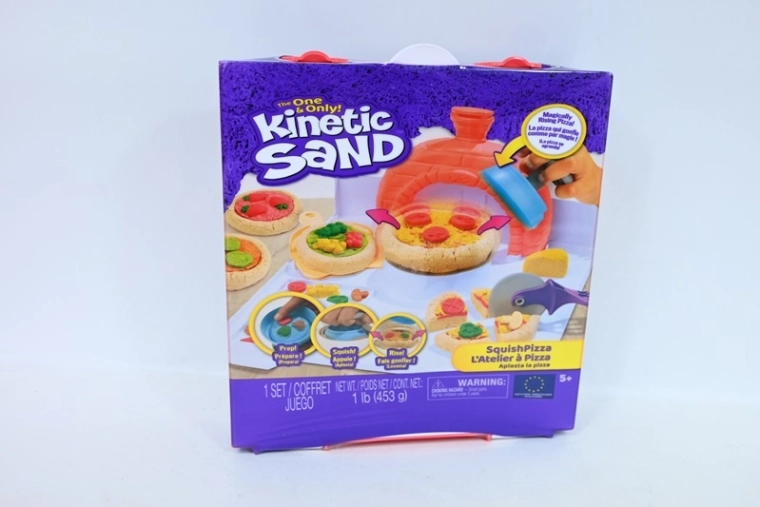 SPIN Kinetic Sand pizza de modelat